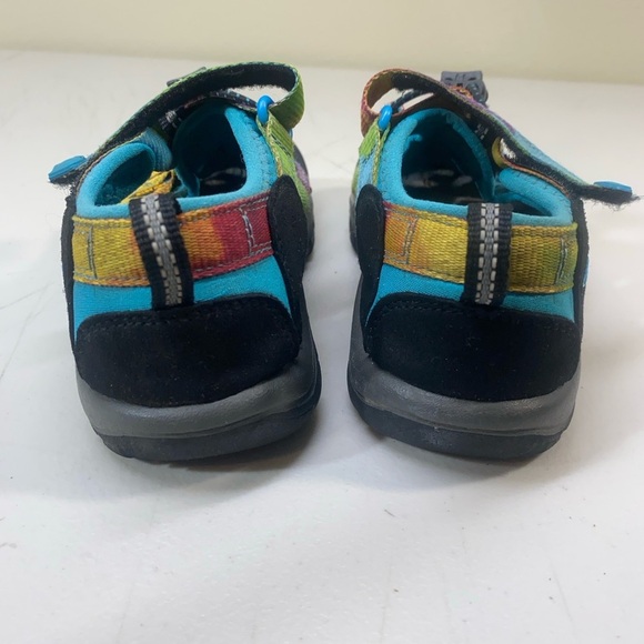Keen Newport Retro Kids Sandals with Velcro Straps Size 2 - Picture 4 of 6